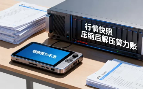 行情快照压缩后解压算力账怎么算，端侧算力不足怎么办？