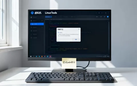 虚拟机安装LinuxTools时提示权限不足怎么办？