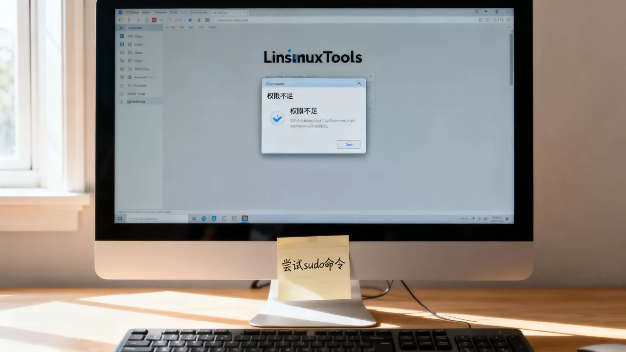 虚拟机安装LinuxTools时提示权限不足怎么办? 虚拟机安装LinuxTools时提示权限不足怎么办?