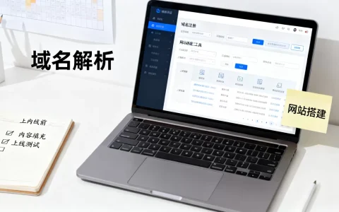 域名注册后怎么快速建网站？，上线前需要做哪些准备？