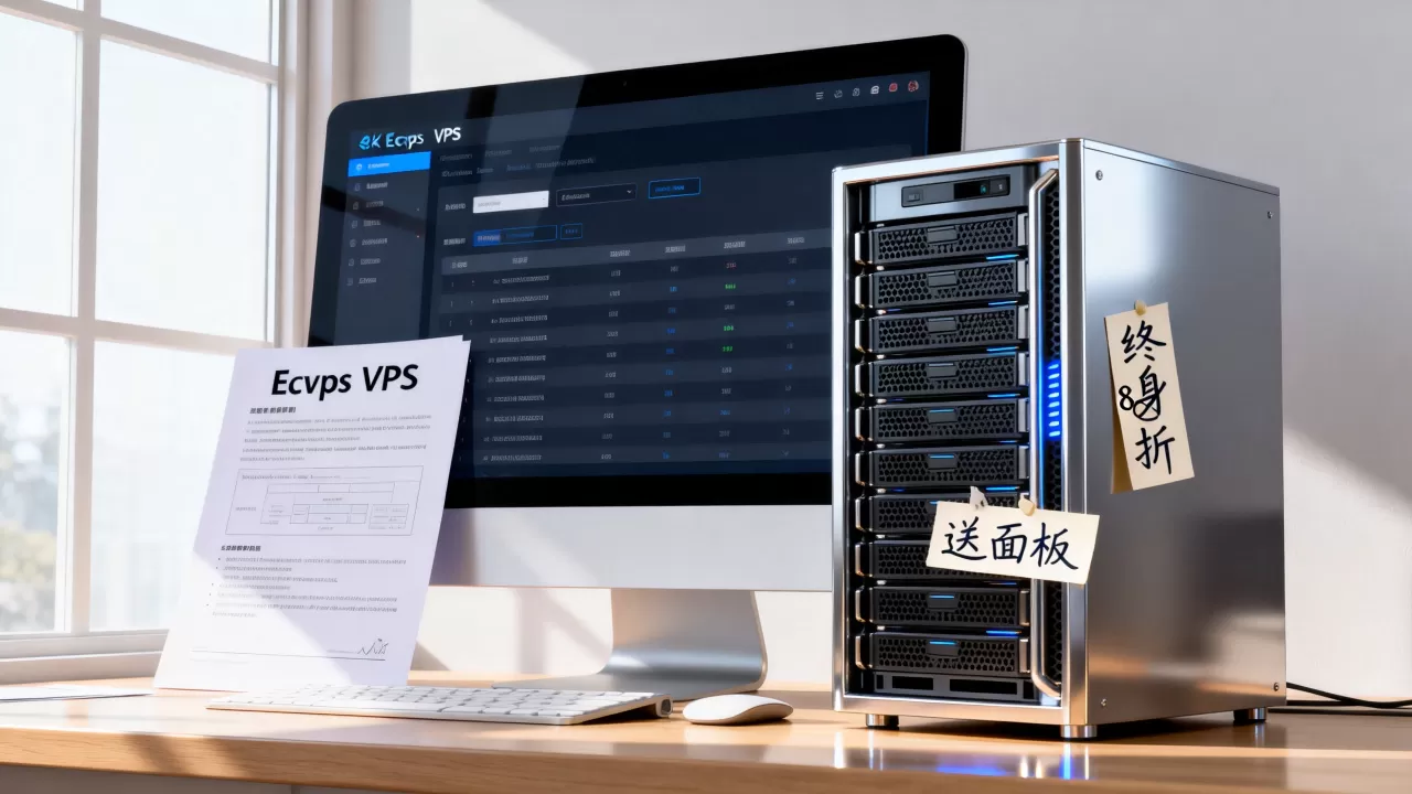 Ecvps VPS终身8折送面板靠谱吗,怎么购买 Ecvps VPS终身8折送面板靠谱吗,怎么购买
