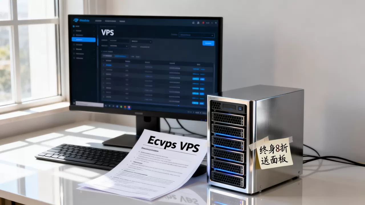Ecvps VPS终身8折送面板靠谱吗,怎么购买 Ecvps VPS终身8折送面板靠谱吗,怎么购买
