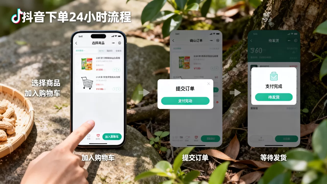抖音下单24小时下单的流程和注意事项 抖音下单24小时下单的流程和注意事项