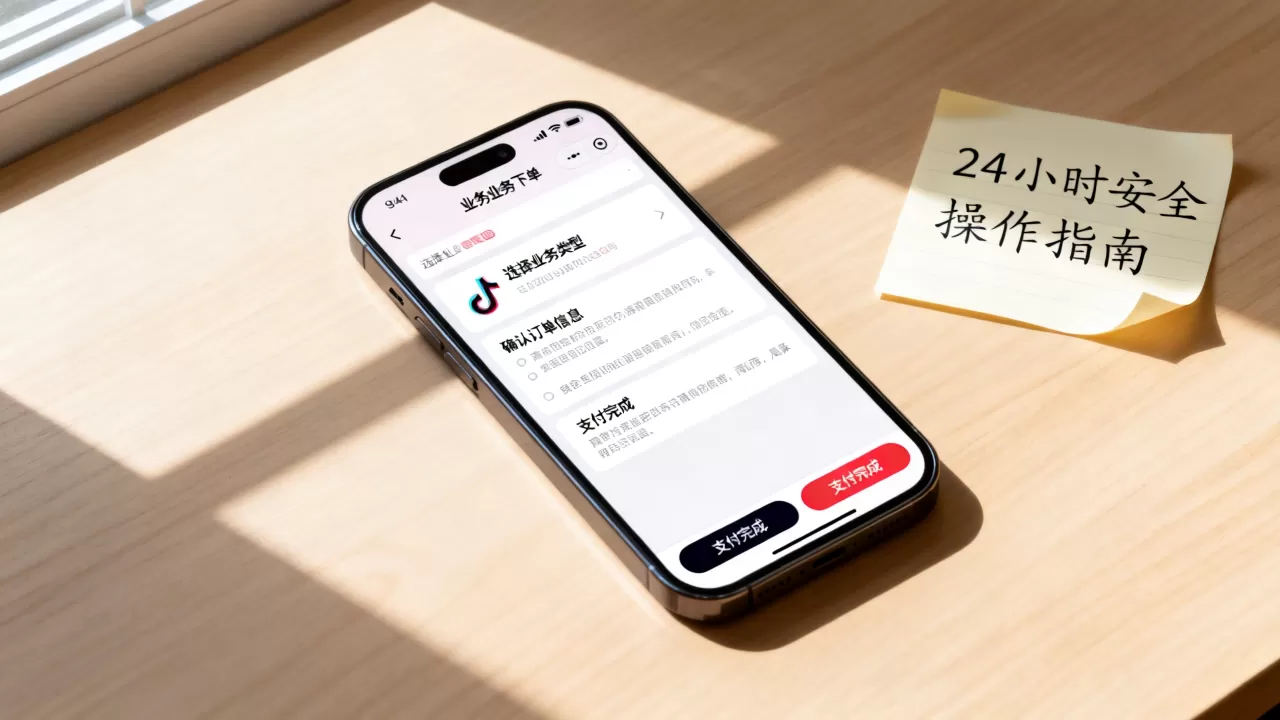 抖音业务下单24小时怎么操作才安全,靠谱吗? 抖音业务下单24小时怎么操作才安全,靠谱吗?