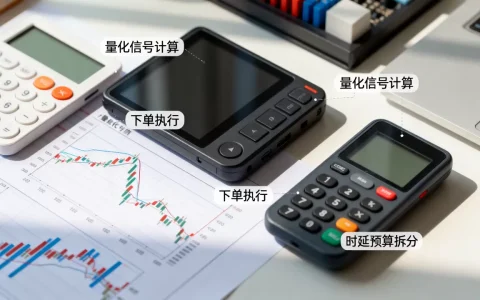 量化信号计算与下单执行的时延预算拆分