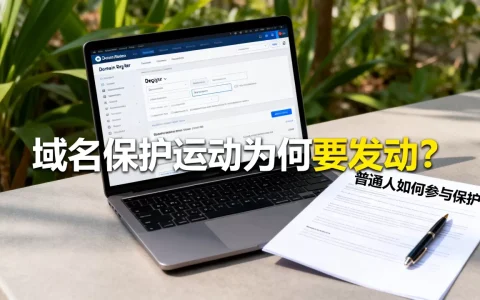 域名保护运动为何要发动？普通人如何参与保护？