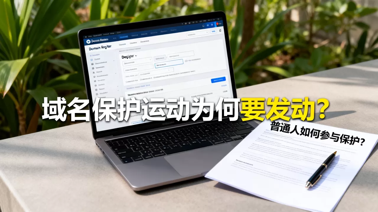 域名保护运动为何要发动?普通人如何参与保护? 域名保护运动为何要发动?普通人如何参与保护?