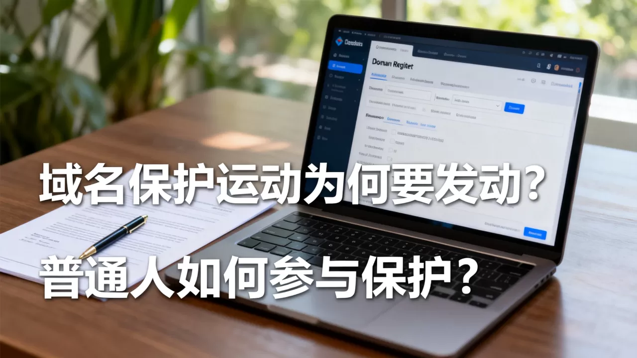 域名保护运动为何要发动?普通人如何参与保护? 域名保护运动为何要发动?普通人如何参与保护?