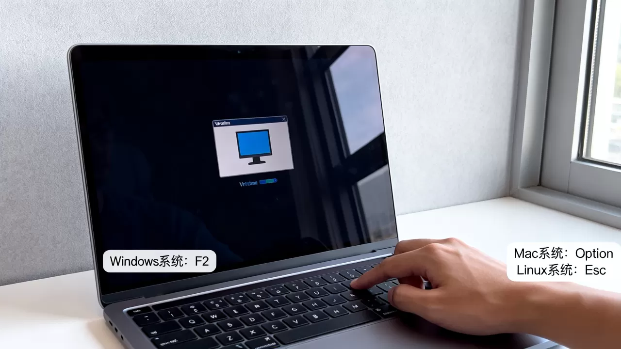 虚拟机启动按哪个键?不同系统按键一样吗,怎么操作? 虚拟机启动按哪个键?不同系统按键一样吗,怎么操作?