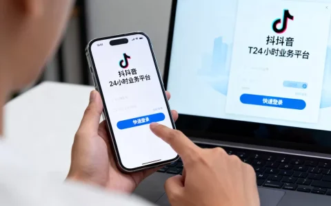 抖音24小时业务平台登录入口怎么进，快速登录方法？