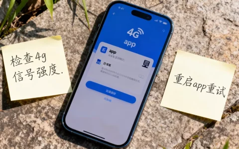 app更新怎么用4g网络连服务器，连不上怎么解决？