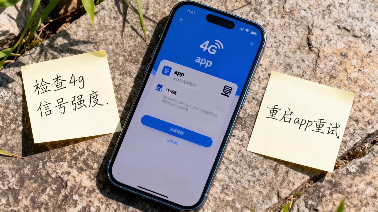 app更新怎么用4g网络连服务器,连不上怎么解决? app更新怎么用4g网络连服务器,连不上怎么解决?
