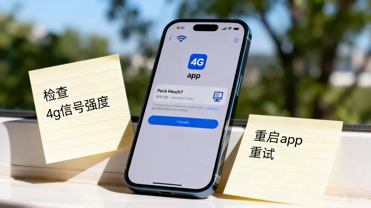 app更新怎么用4g网络连服务器,连不上怎么解决? app更新怎么用4g网络连服务器,连不上怎么解决?