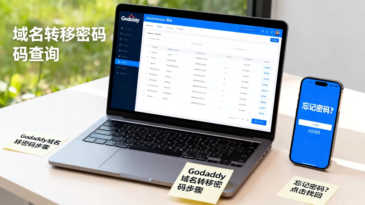 godaddy域名转移密码在哪查?,域名转移密码忘记怎么找回 godaddy域名转移密码在哪查?,域名转移密码忘记怎么找回