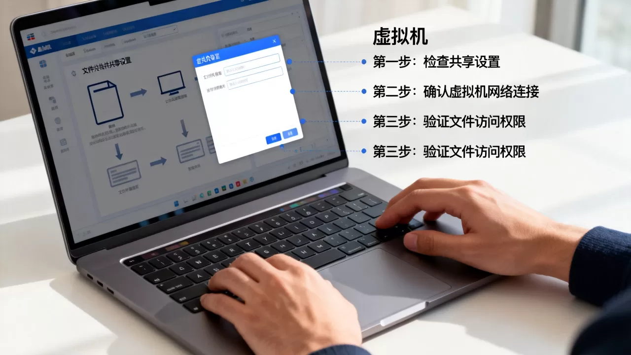 虚拟机共享文件无法访问怎么解决,虚拟机共享设置步骤 虚拟机共享文件无法访问怎么解决,虚拟机共享设置步骤