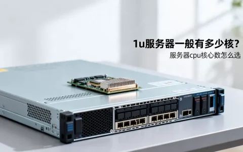 1u服务器一般有多少核？,服务器cpu核心数怎么选
