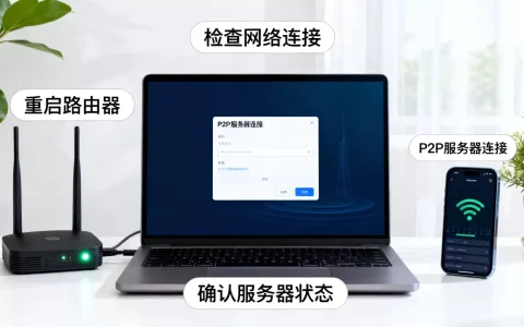 P2P服务器正在连接中怎么办，一直连不上是什么原因？