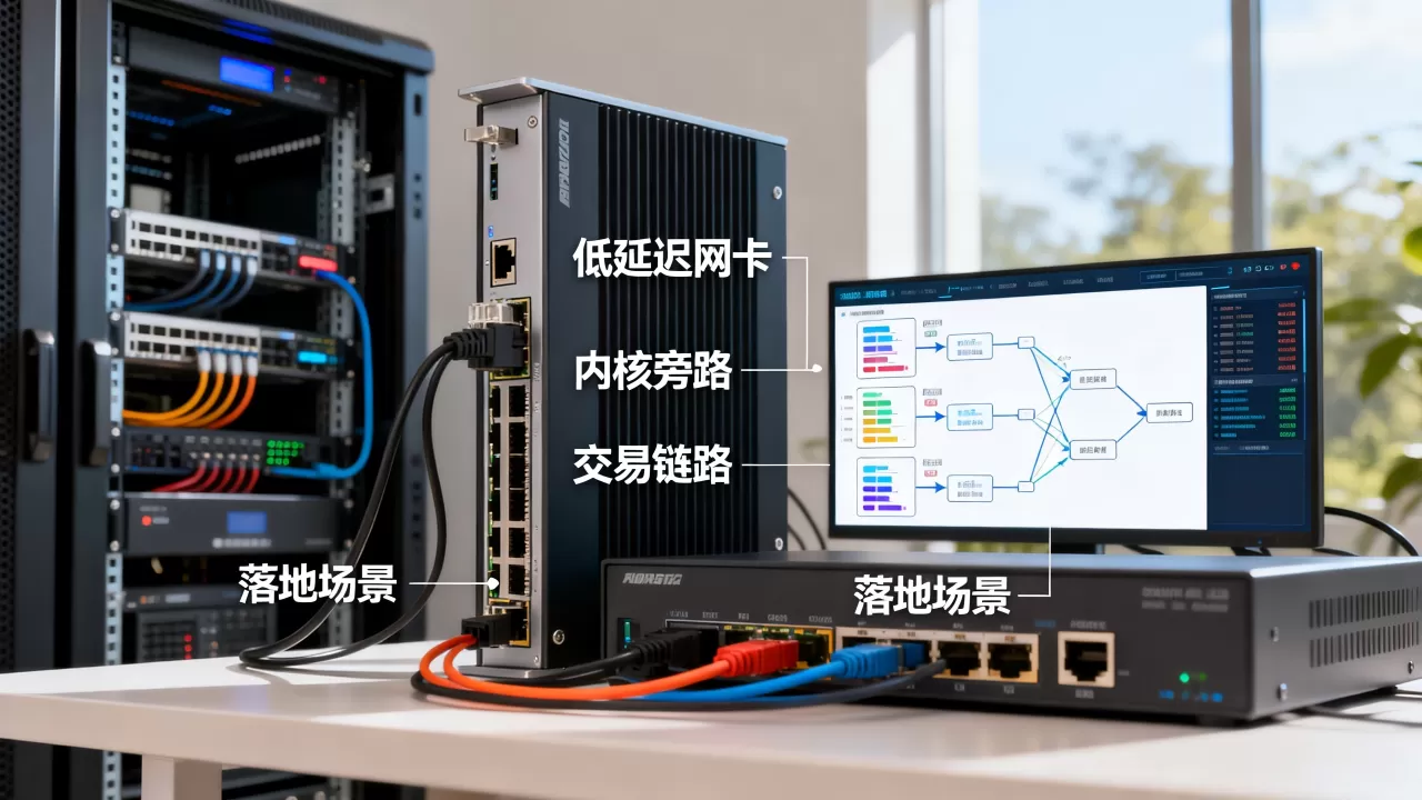低延迟网卡与内核旁路如何落地交易链路,落地场景有哪些 低延迟网卡与内核旁路如何落地交易链路,落地场景有哪些