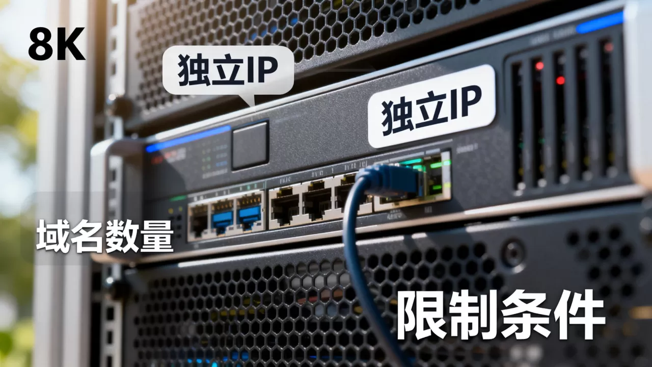 服务器独立IP到底能放多少域名,有哪些限制? 服务器独立IP到底能放多少域名,有哪些限制?