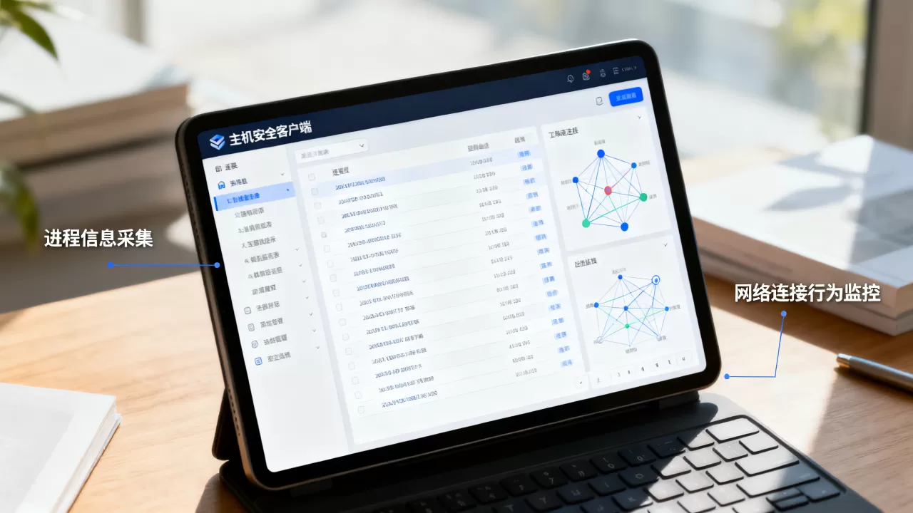 主机安全客户端如何采集进程与网络连接行为信息?,有哪些方法? 主机安全客户端如何采集进程与网络连接行为信息?,有哪些方法?