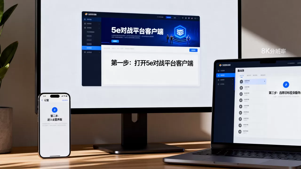 5e对战平台怎么改登录服务器,详细教程是什么? 5e对战平台怎么改登录服务器,详细教程是什么?