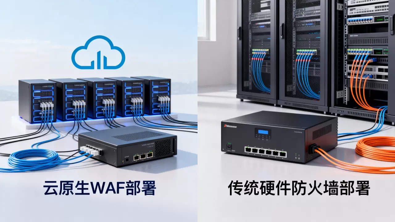 云原生WAF和传统硬件防火墙部署形态有什么区别?,怎么选? 云原生WAF和传统硬件防火墙部署形态有什么区别?,怎么选?