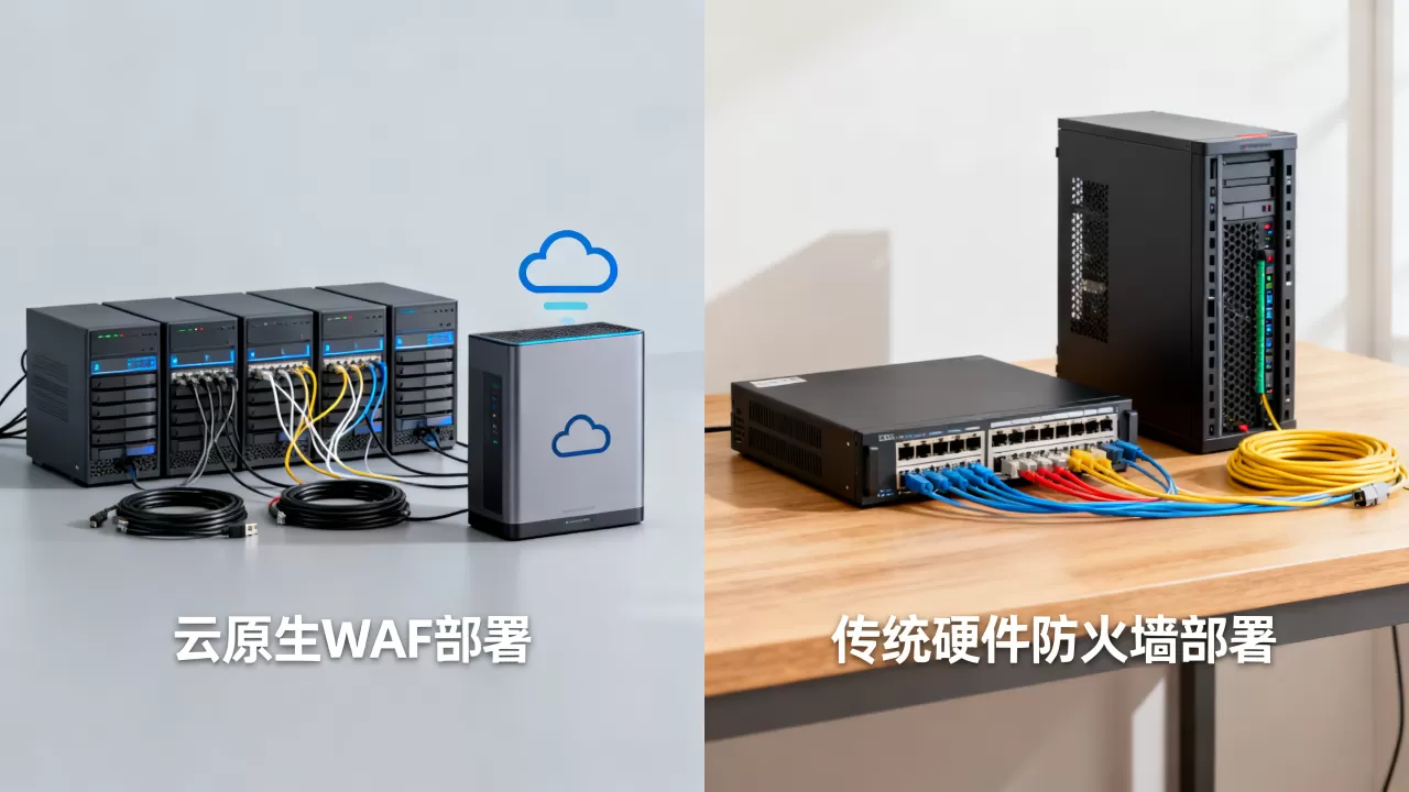 云原生WAF和传统硬件防火墙部署形态有什么区别?,怎么选? 云原生WAF和传统硬件防火墙部署形态有什么区别?,怎么选?