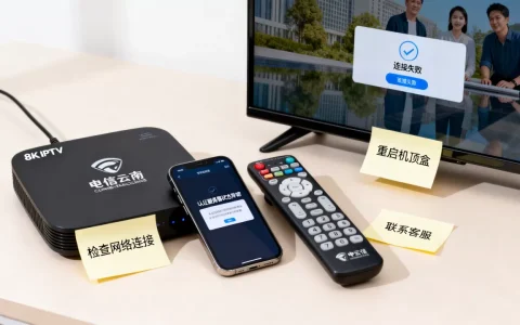 电信云南iptv连接不上认证服务器怎么办，原因是什么？