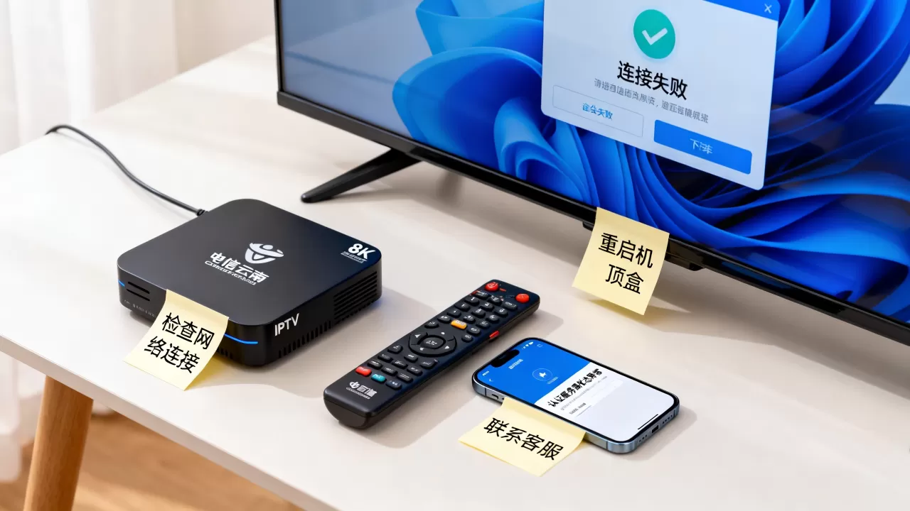电信云南iptv连接不上认证服务器怎么办,原因是什么? 电信云南iptv连接不上认证服务器怎么办,原因是什么?