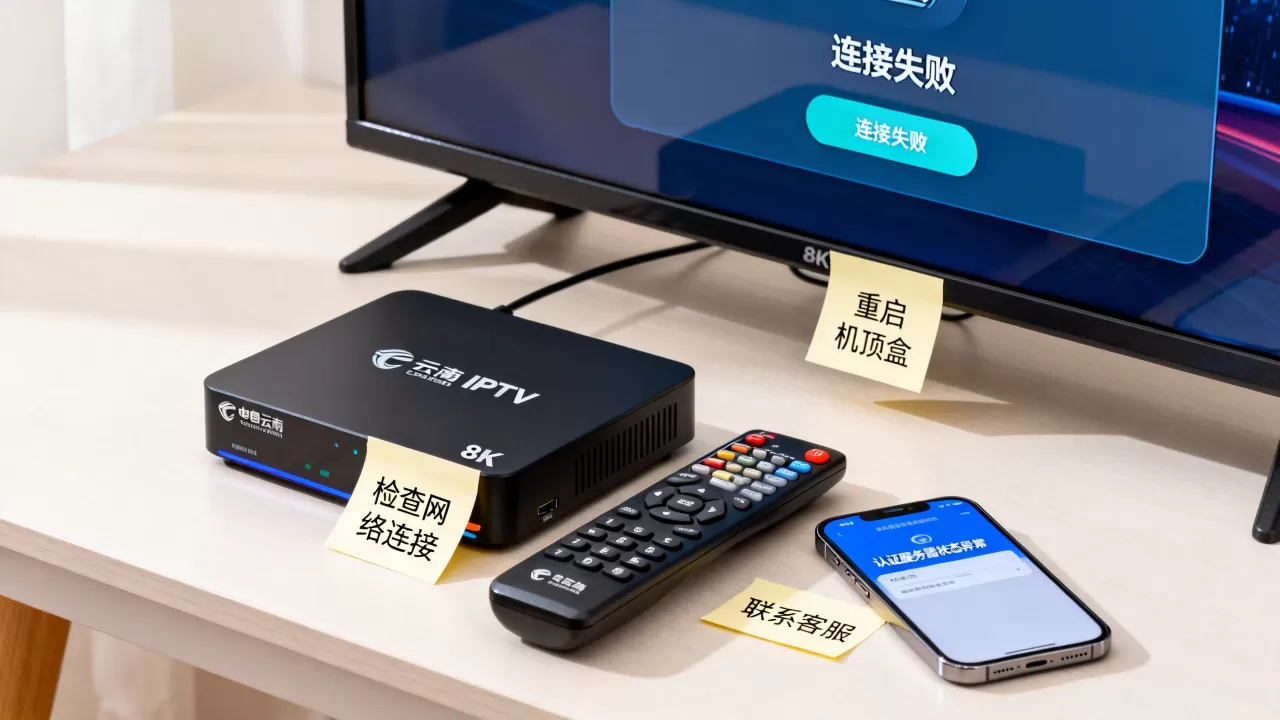 电信云南iptv连接不上认证服务器怎么办,原因是什么? 电信云南iptv连接不上认证服务器怎么办,原因是什么?