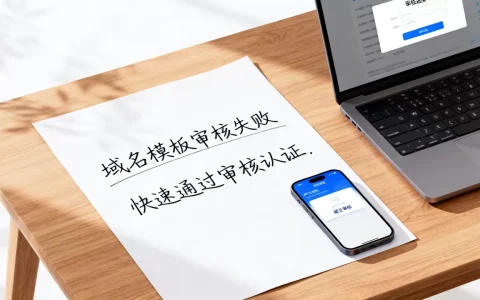 域名模板审核失败咋办，怎样快速通过审核认证？