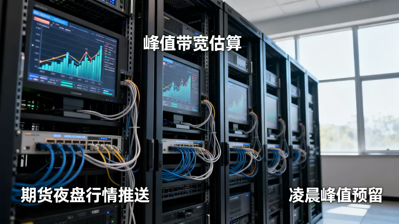 如何估算期货夜盘行情推送的峰值带宽,凌晨峰值怎么预留 如何估算期货夜盘行情推送的峰值带宽,凌晨峰值怎么预留