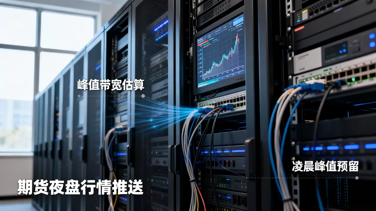 如何估算期货夜盘行情推送的峰值带宽,凌晨峰值怎么预留 如何估算期货夜盘行情推送的峰值带宽,凌晨峰值怎么预留