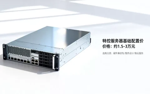 特控服务器多少钱一台？,选购时需要注意什么