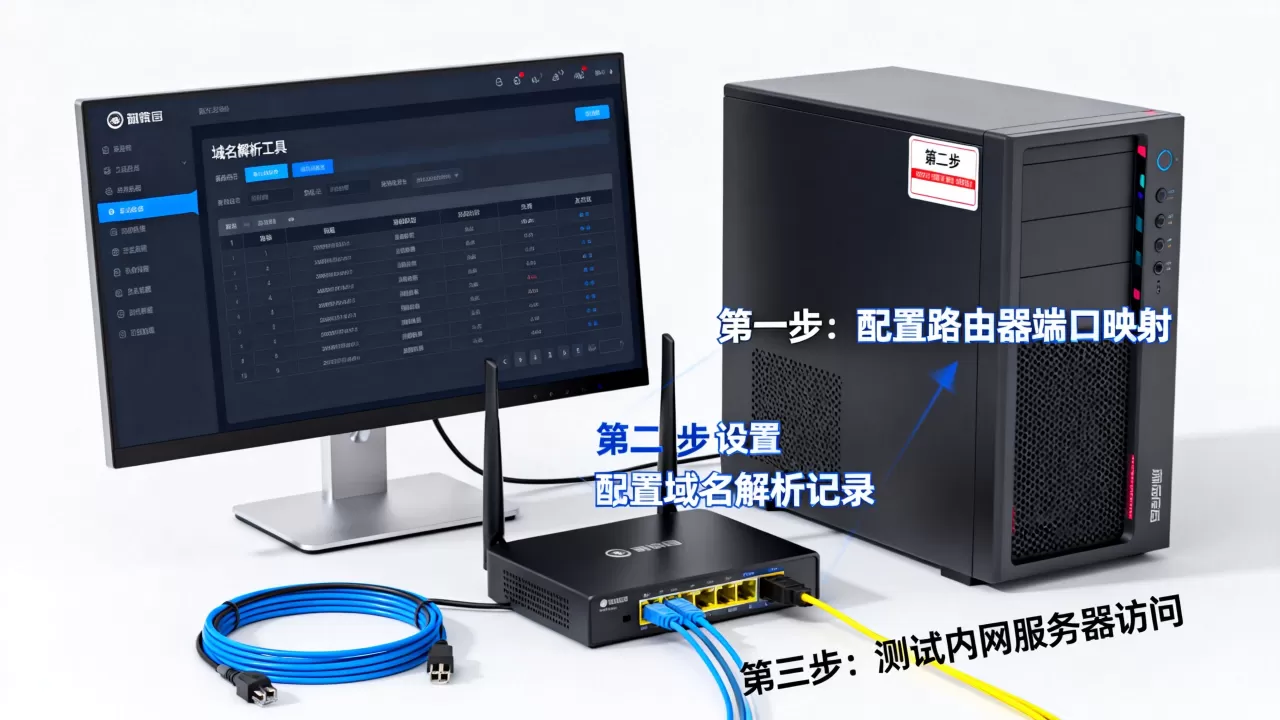 域名如何映射到内网服务器,具体步骤是什么? 域名如何映射到内网服务器,具体步骤是什么?
