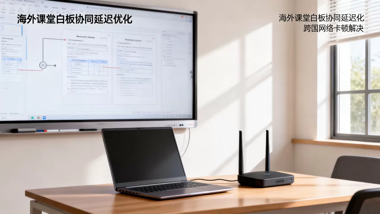 海外课堂白板协同延迟如何优化,跨国网络卡顿怎么解决? 海外课堂白板协同延迟如何优化,跨国网络卡顿怎么解决?