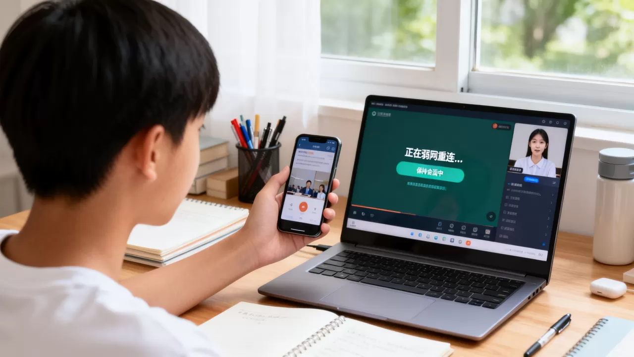 直播课弱网重连如何保持学生会话?,什么是弱网重连机制? 直播课弱网重连如何保持学生会话?,什么是弱网重连机制?