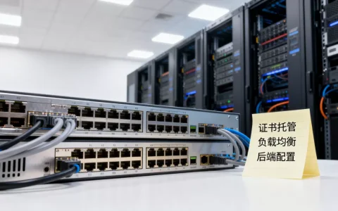 证书托管到负载均衡后还要管后端吗，后端服务器怎么配置？
