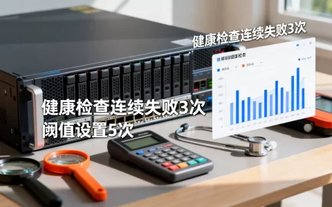 健康检查连续失败几次才摘掉后端，阈值设置多少合适？