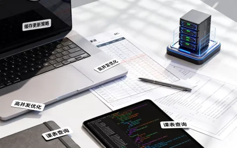 开学季课表查询高并发下缓存更新策略怎么做，有哪些优化方案？