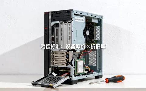 一个服务器损坏要赔多少钱，赔偿标准怎么算？