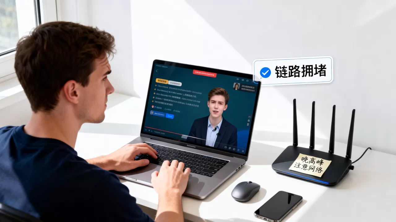 海外留学生直播课的晚高峰链路拥堵 海外留学生直播课的晚高峰链路拥堵