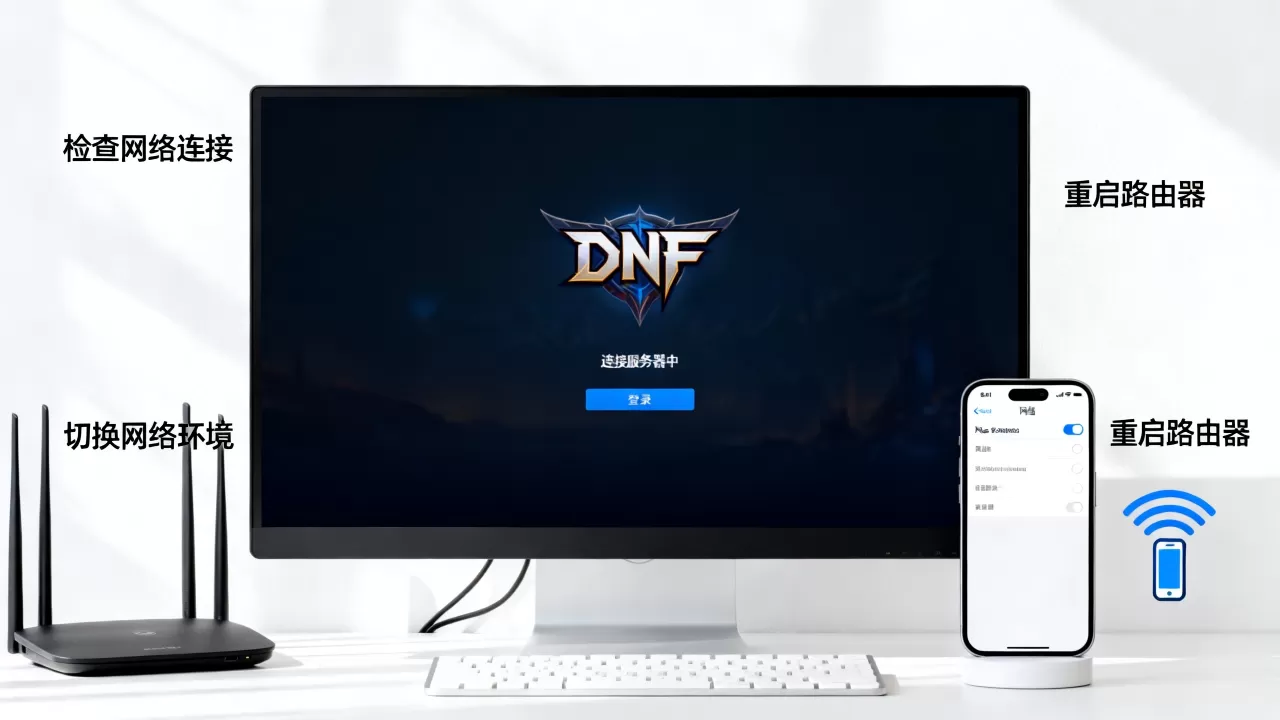 DNF登录一直连接服务器怎么办,连接超时如何快速解决 DNF登录一直连接服务器怎么办,连接超时如何快速解决