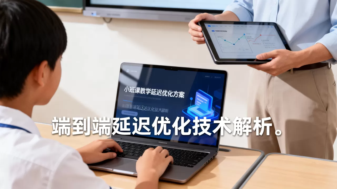 小班课一对一教学延迟如何优化,什么是端到端延迟优化? 小班课一对一教学延迟如何优化,什么是端到端延迟优化?