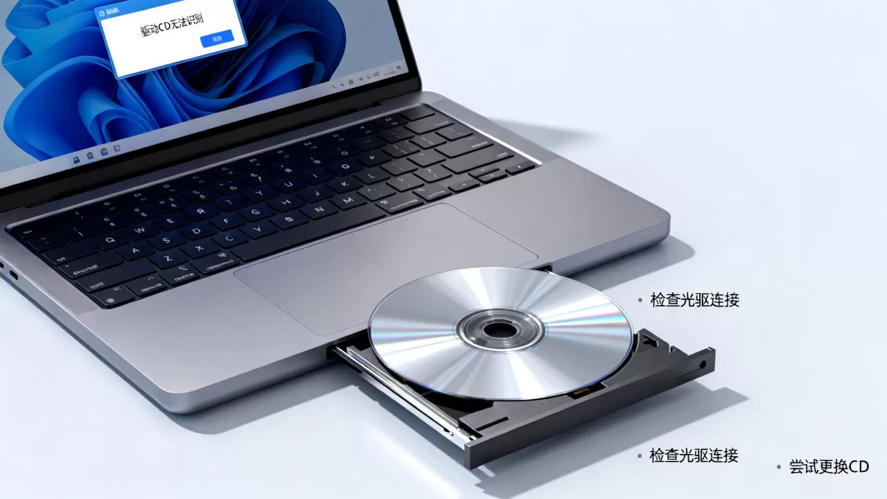 虚拟机驱动CD无法识别怎么办,是什么原因? 虚拟机驱动CD无法识别怎么办,是什么原因?
