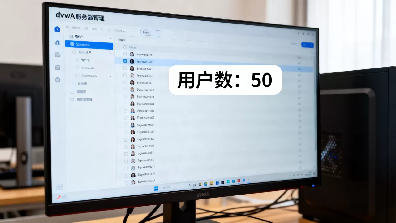 怎么看dvwa服务器有多少用户 怎么看dvwa服务器有多少用户