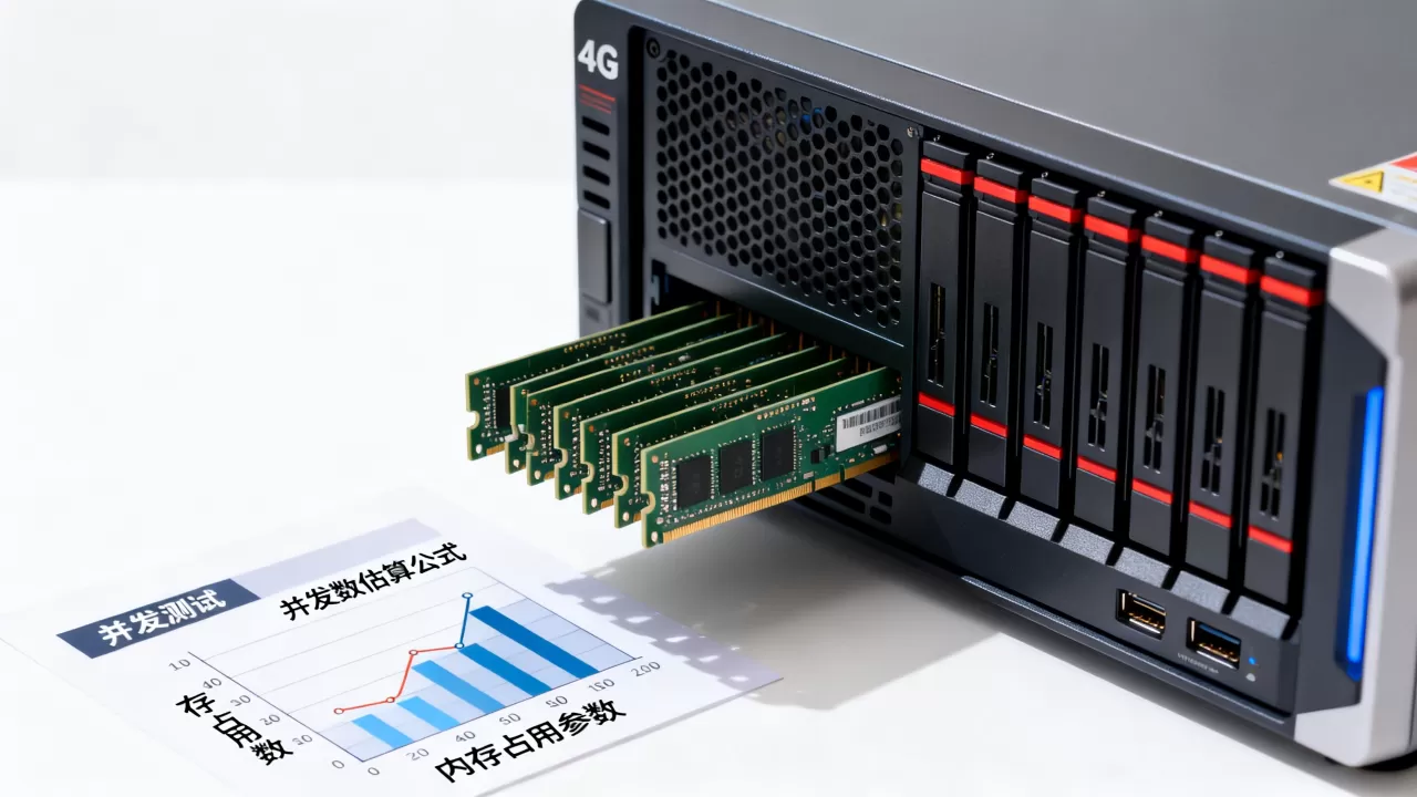 4G内存服务器到底能承受多少并发,怎样估算并发数? 4G内存服务器到底能承受多少并发,怎样估算并发数?