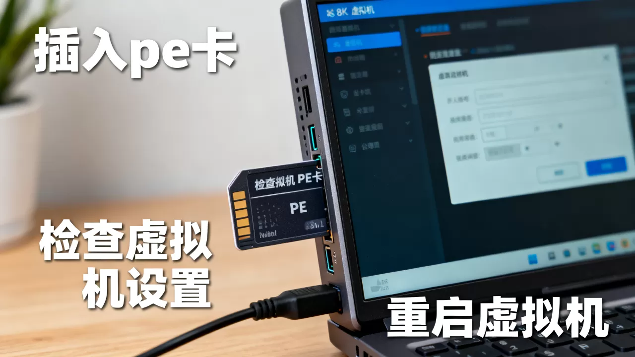 虚拟机pe卡怎么用?虚拟机内pe卡无法识别怎么办? 虚拟机pe卡怎么用?虚拟机内pe卡无法识别怎么办?