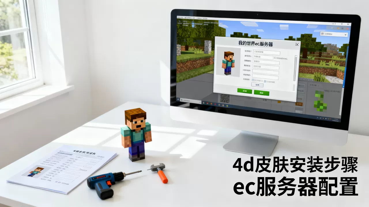 我的世界ec服务器咋装4d皮肤?,ec服务器4d皮肤怎么弄? 我的世界ec服务器咋装4d皮肤?,ec服务器4d皮肤怎么弄?