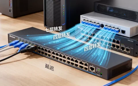 七层转发比四层多出的延迟在哪，网络延迟高的原因是什么